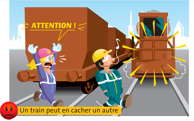 Un train peut en cacher un autre